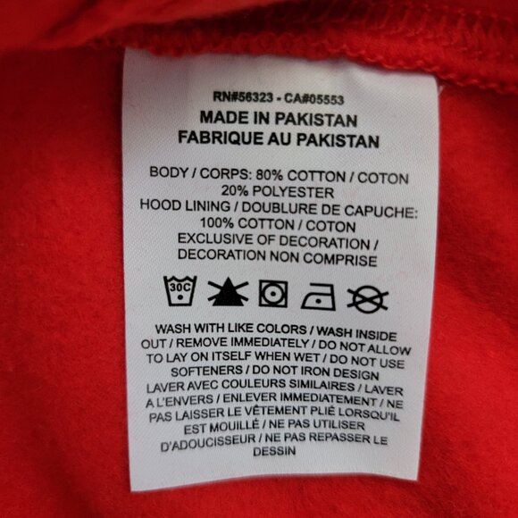 Nike JDI Pullover Hoodie DD8660-657 Red Size Large Big Kids NWT - Picture 10 of 12
